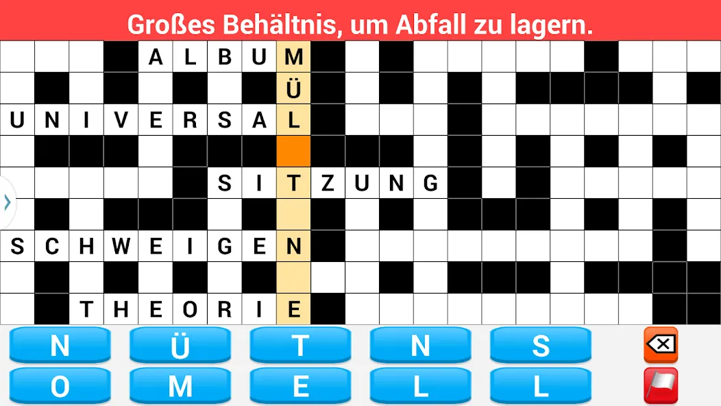 Kreuzworträtsel Deutsch [MOD: Все разблокировано] - Скриншот 5