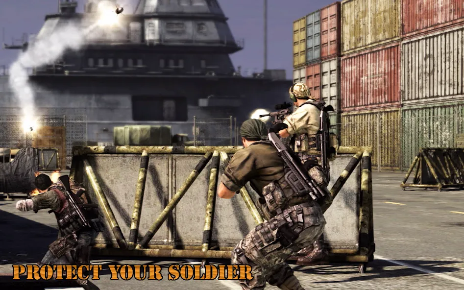 Call of Modern Army Combat [МОД: Много монет, Открытые уровни и Мега MOD] Screenshot 3
