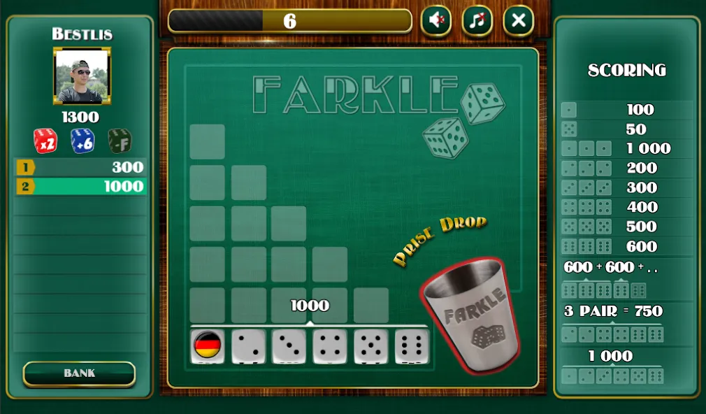 Farkle [МОД: Много денег, Монет и Все открыто] Screenshot 3