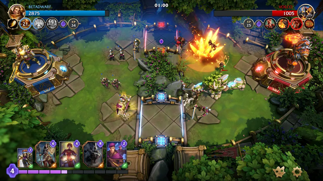 Minion Masters (Миньон Мастерс) [МОД: Меню, Бесконечные монеты и Открытые уровни] Screenshot 1