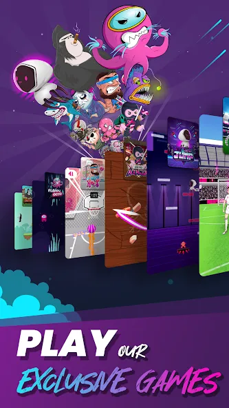 Octo Gaming (Окто Гейминг) [МОД: Много монет, Открытые уровни и Мега MOD] Screenshot 1