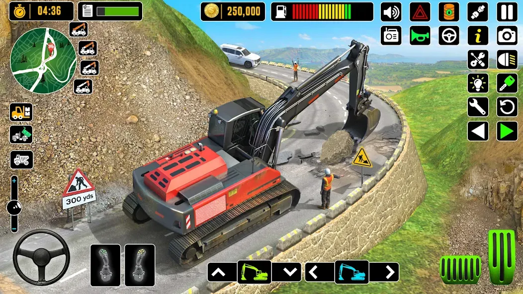 City Road Construction Games (Сити Роад Конструкшн Геймс) [МОД: Много денег, Монет и Все открыто] Screenshot 1