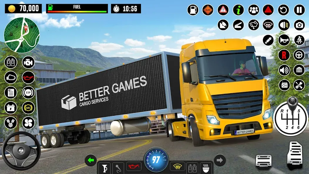Truck Games - Driving School [МОД: Бесконечные деньги, Монеты и Мега MOD] Screenshot 1