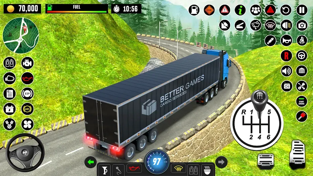 Truck Games - Driving School [МОД: Бесконечные деньги, Монеты и Мега MOD] Screenshot 3