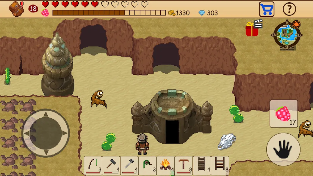 Survival RPG: Open World Pixel (Сурвайвл РПГ) [МОД: Бесконечные деньги, Монеты и Мега MOD] Screenshot 2