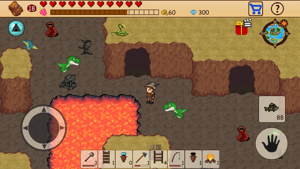 Survival RPG: Open World Pixel (Сурвайвл РПГ) [МОД: Бесконечные деньги, Монеты и Мега MOD] Screenshot 5