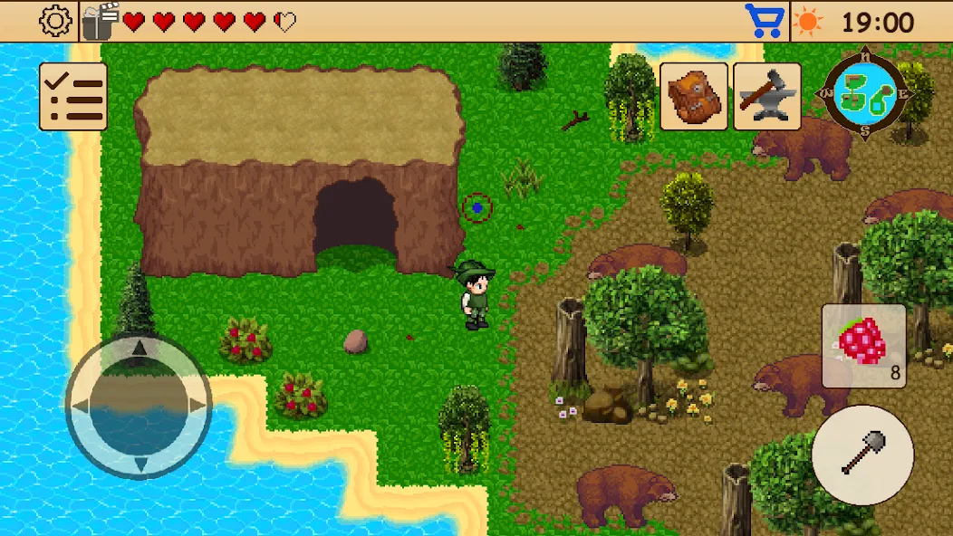 Survival RPG 1: Island Escape (Сурвивал РПГ 1) [МОД: Все открыто, Дополнительные деньги и Меню MOD] Screenshot 5