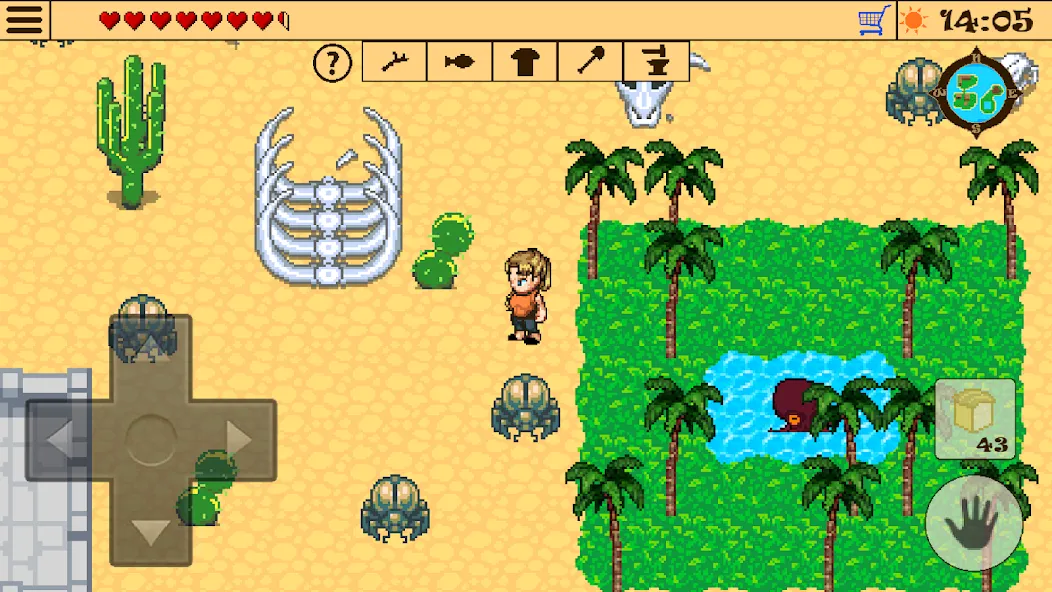 Survival RPG 2:Temple Ruins 2D (Сурвивал РПГ 2) [МОД: Меню, Бесконечные монеты и Открытые уровни] Screenshot 1
