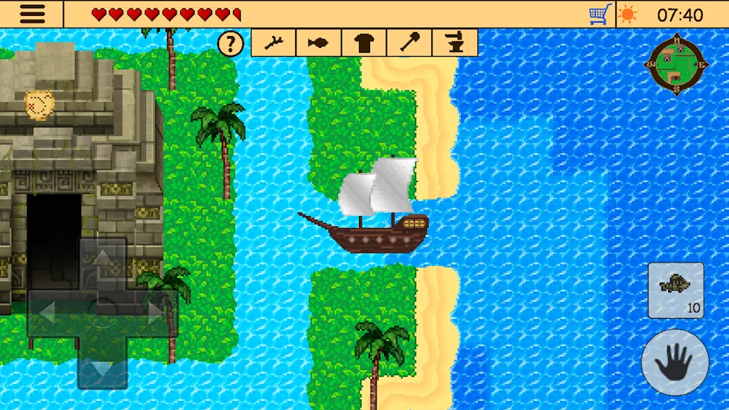 Survival RPG 2:Temple Ruins 2D (Сурвивал РПГ 2) [МОД: Меню, Бесконечные монеты и Открытые уровни] Screenshot 3