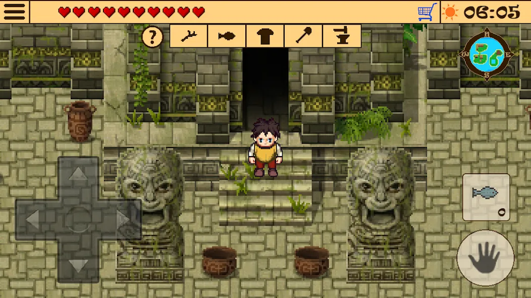 Survival RPG 2:Temple Ruins 2D (Сурвивал РПГ 2) [МОД: Меню, Бесконечные монеты и Открытые уровни] Screenshot 4