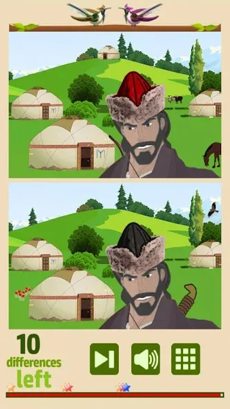 Find 10 Differences [МОД: Бесконечные деньги, Монеты и Мега MOD] Screenshot 2