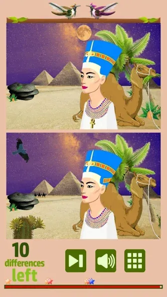 Find 10 Differences [МОД: Бесконечные деньги, Монеты и Мега MOD] Screenshot 4