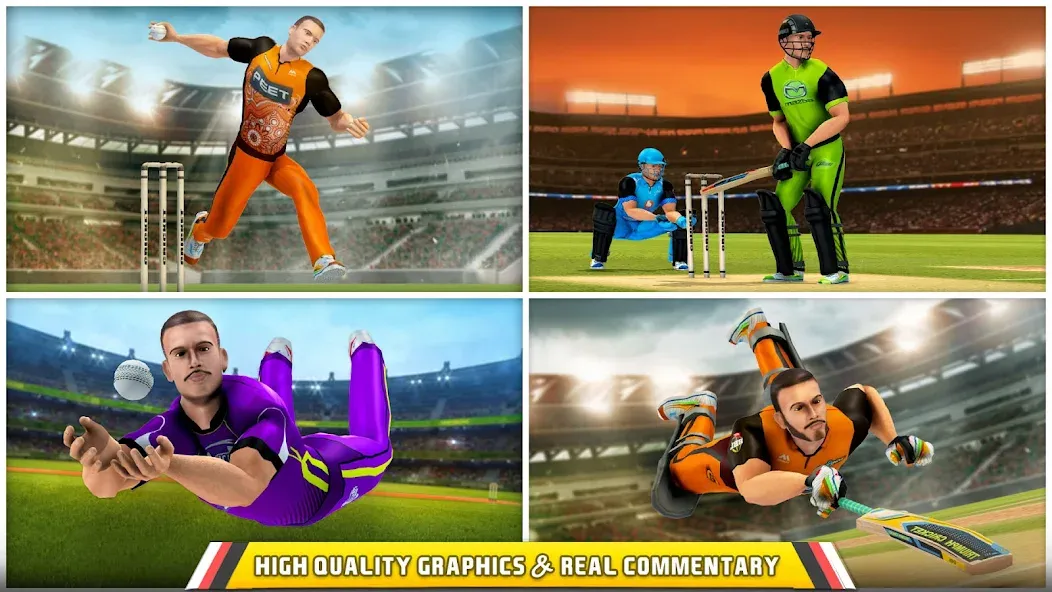 Aussie T20 Cricket Game 2023 [MOD: Premium/Unlocked] - Скриншот 3