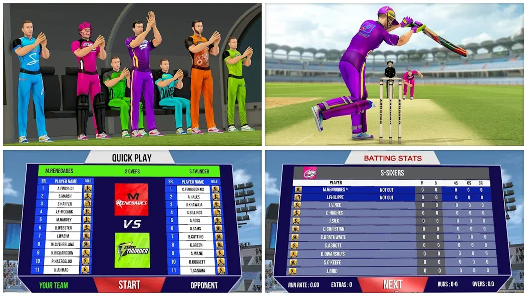 Aussie T20 Cricket Game 2023 [MOD: Premium/Unlocked] - Скриншот 5