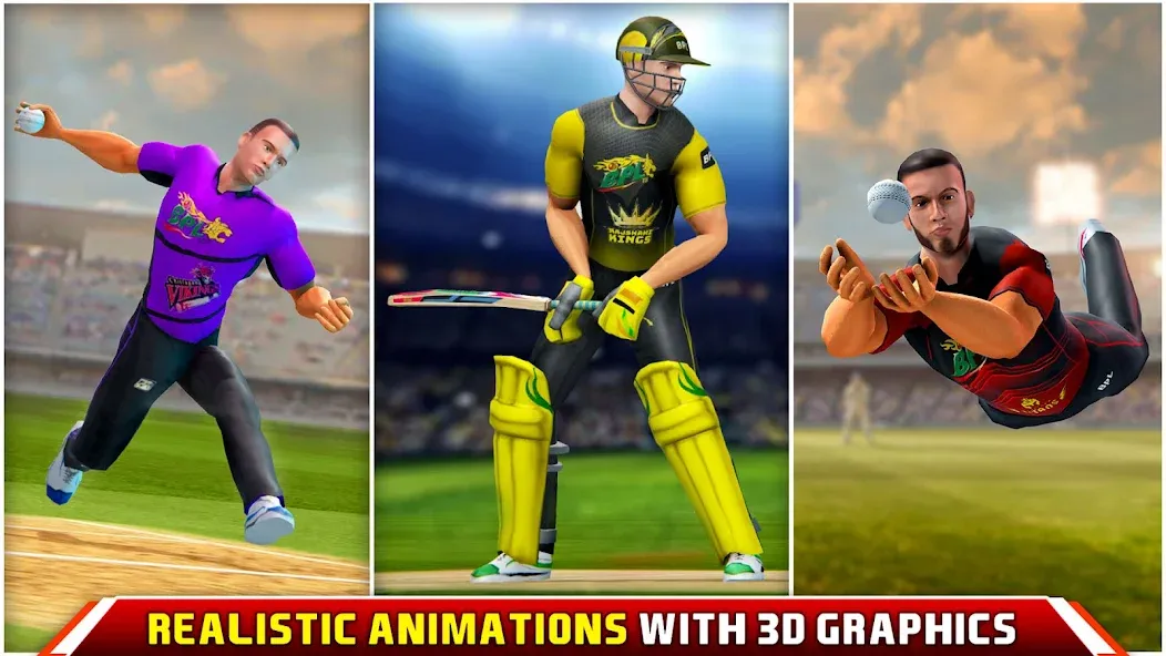 Bangladesh Cricket T20 Game (Бангладеш Крикет Лиг) [МОД: Деньги, Монеты и Меню MOD] Screenshot 2