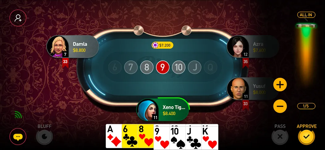 Bluff Game (Блафф Гейм) [МОД: Все открыто, Дополнительные деньги и Меню MOD] Screenshot 5