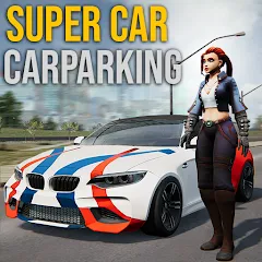 Скачать Super car parking - Car games [МОД: Много монет, Открытые уровни и Мега MOD] | Взлом Super car parking - Car games на Андроид