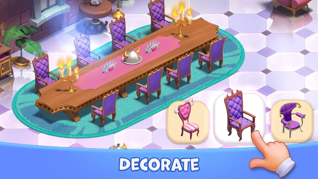 Lucy’s Ville: Fabulous Merge [МОД: Много монет, Открытые уровни и Мега MOD] Screenshot 4
