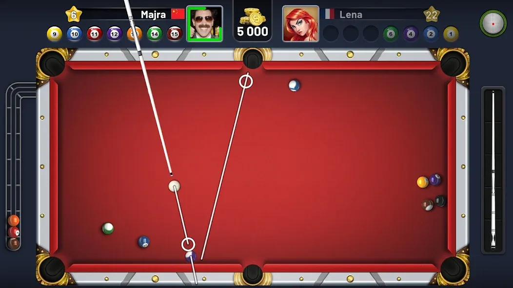 8 Pool Clash (Пул Клаш) [МОД: Деньги, Монеты и Меню MOD] Screenshot 1