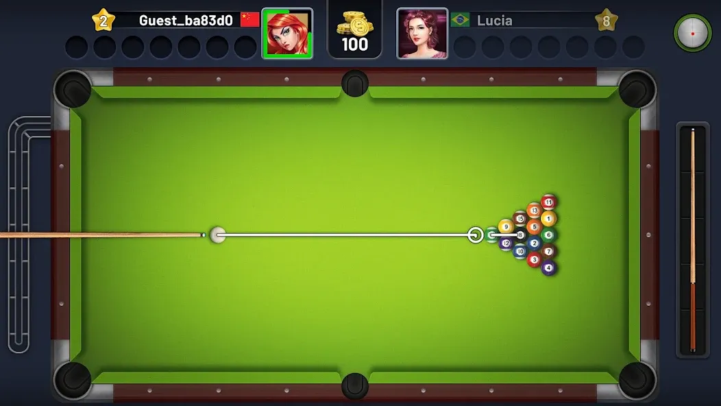 8 Pool Clash (Пул Клаш) [МОД: Деньги, Монеты и Меню MOD] Screenshot 2
