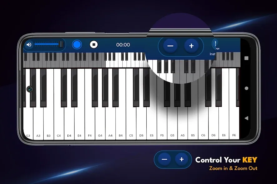 Real Piano Keyboard [МОД: Много монет, Открытые уровни и Мега MOD] Screenshot 4