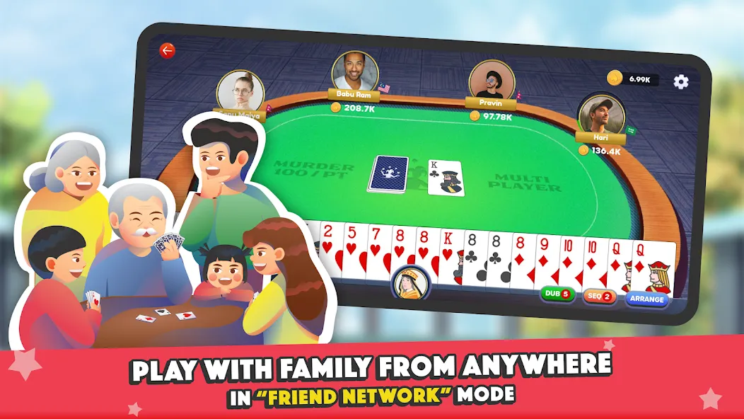 Marriage Card Game by Bhoos (Игра в карты Брак по Бхоосу) [МОД: Бесконечные деньги, Монеты и Мега MOD] Screenshot 2