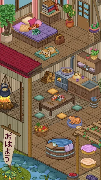 Pixel Art - Color House (Пиксель) [МОД: Меню, Бесконечные монеты и Открытые уровни] Screenshot 4