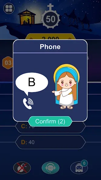 Daily Bible Trivia: Quiz Games [МОД: Много монет, Открытые уровни и Мега MOD] Screenshot 5