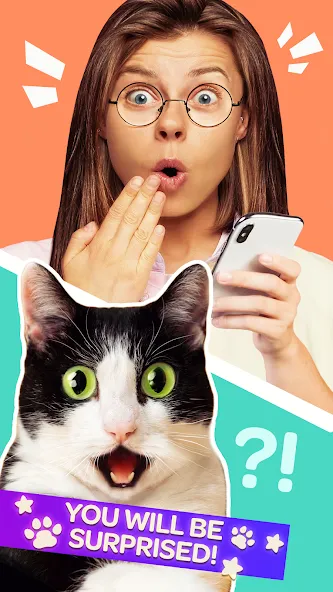 Cat Translator Pet Talk Meow [МОД: Бесконечные деньги, Монеты и Мега MOD] Screenshot 2