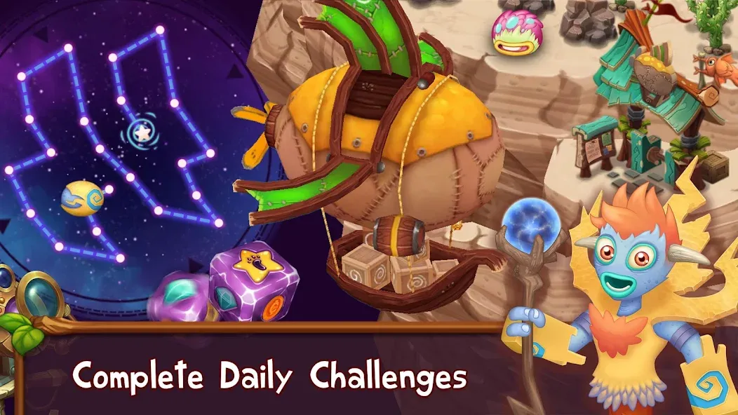 Singing Monsters: Dawn of Fire (Сингинг Монстерс) [МОД: Все открыто, Дополнительные деньги и Меню MOD] Screenshot 3
