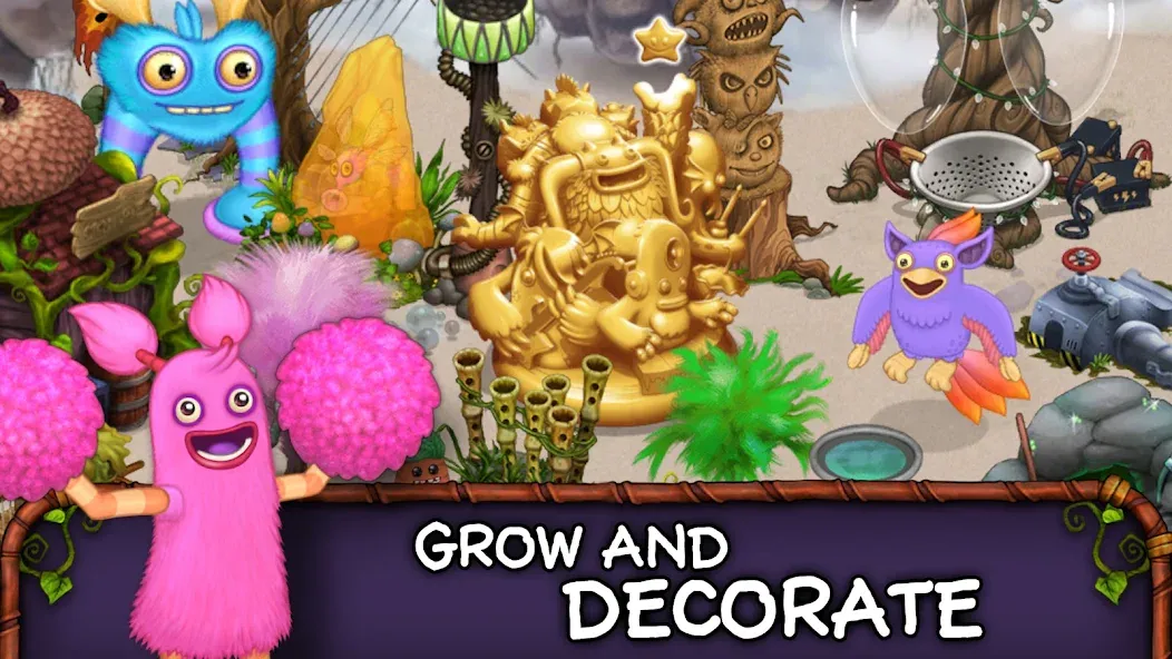 My Singing Monsters (Май Сингинг Монстерс) [МОД: Много монет, Открытые уровни и Мега MOD] Screenshot 3