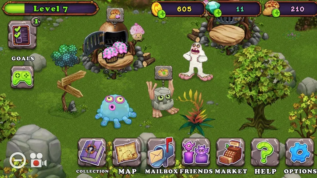 My Singing Monsters (Май Сингинг Монстерс) [МОД: Много монет, Открытые уровни и Мега MOD] Screenshot 5