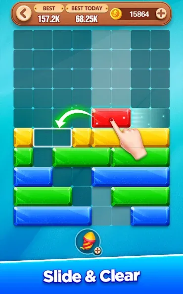 Block Crush - Puzzle Game [МОД: Много монет, Открытые уровни и Мега MOD] Screenshot 4