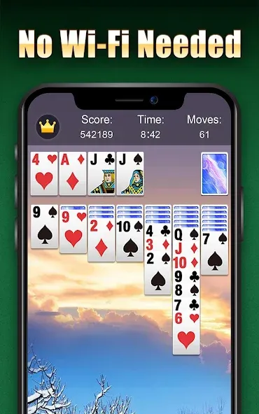 Solitaire [МОД: Все открыто, Дополнительные деньги и Меню MOD] Screenshot 3