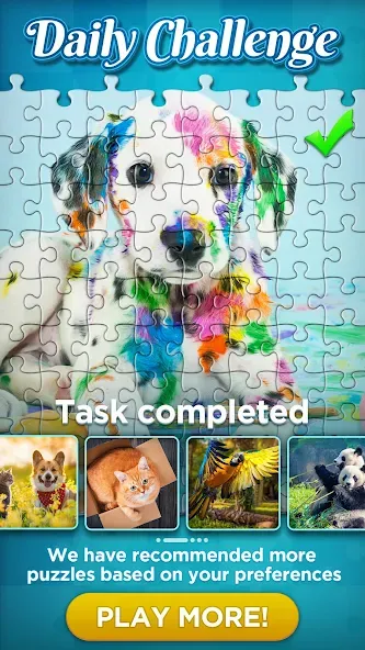 Jigsaw Puzzles [МОД: Все открыто, Дополнительные деньги и Меню MOD] Screenshot 4