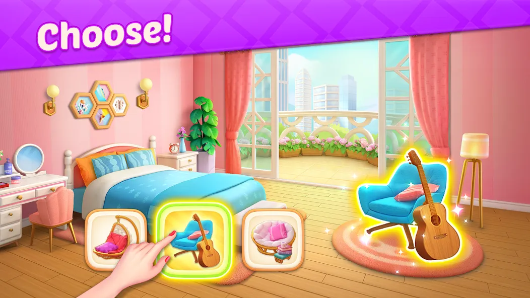 Design Diary - Match 3 & Home [МОД: Много денег, Монет и Все открыто] Screenshot 3