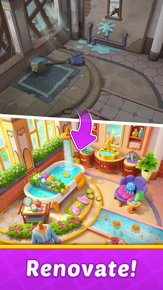 Fruit Diary 2: Manor Design [МОД: Деньги, Монеты и Меню MOD] Screenshot 1