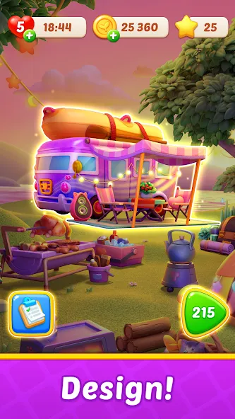 Fruit Diary 2: Manor Design [МОД: Деньги, Монеты и Меню MOD] Screenshot 3