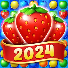 Скачать Fruit Diary - Match 3 Games [МОД: Меню, Бесконечные монеты и Открытые уровни] | Взлом Fruit Diary - Match 3 Games на Андроид