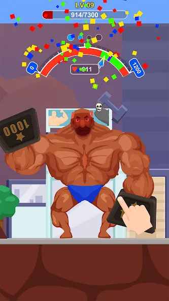 Tough Man (Таф Мэн) [МОД: Меню, Бесконечные монеты и Открытые уровни] Screenshot 2