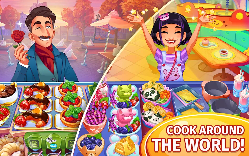 Cooking Craze: Restaurant Game [МОД: Деньги, Монеты и Меню MOD] Screenshot 2