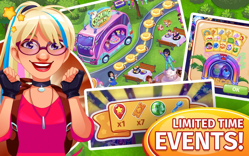 Cooking Craze: Restaurant Game [МОД: Деньги, Монеты и Меню MOD] Screenshot 4