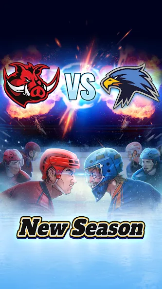 Superstar Hockey (уперстар Хоккей) [МОД: Много монет, Открытые уровни и Мега MOD] Screenshot 1