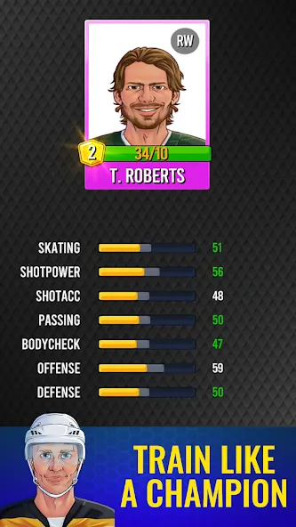 Superstar Hockey (уперстар Хоккей) [МОД: Много монет, Открытые уровни и Мега MOD] Screenshot 5