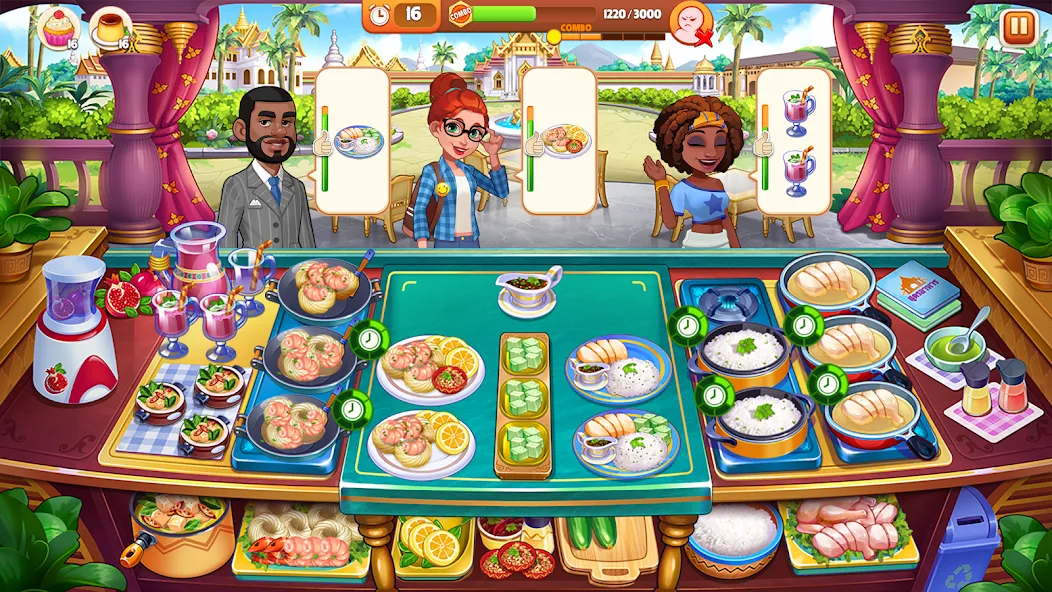 Cooking Madness: A Chef's Game [МОД: Деньги, Монеты и Меню MOD] Screenshot 2