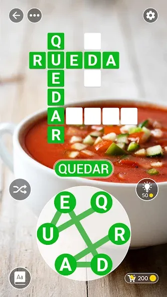 Ciudad de Palabras: Crucigrama (Сьюдад де Палабрас) [MOD: Много монет/Энергии] - Скриншот 1
