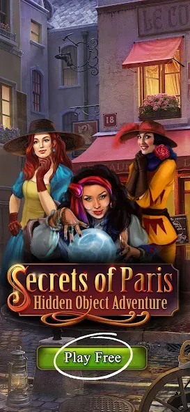 Paris Secrets Hidden Objects [МОД: Деньги, Монеты и Меню MOD] Screenshot 5