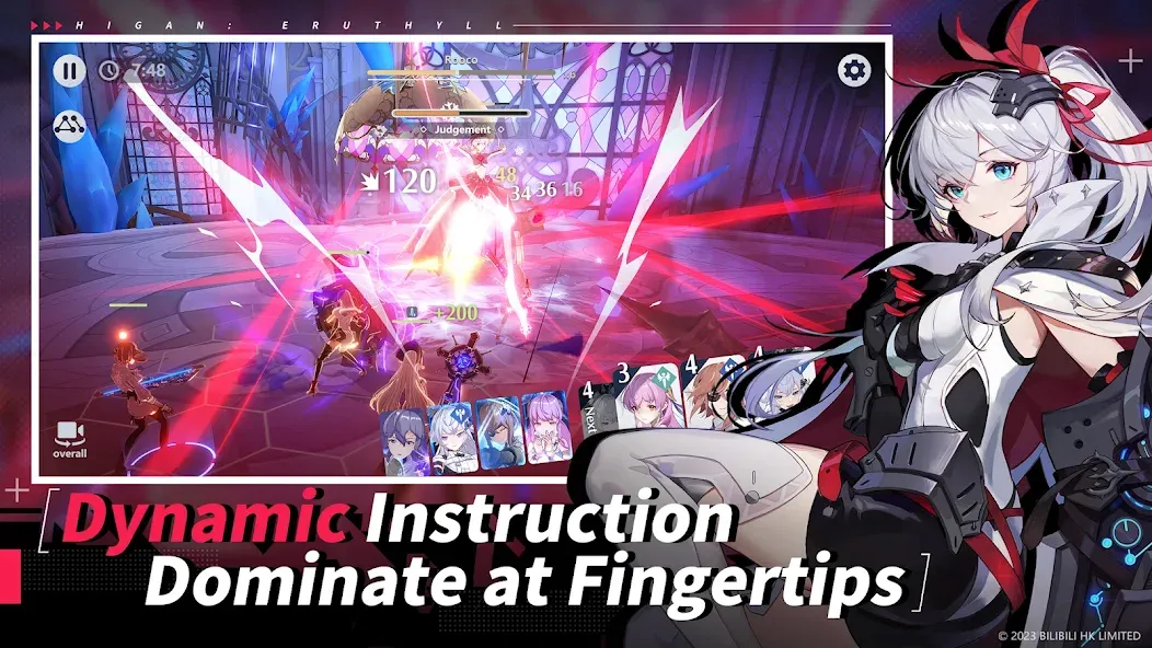 Higan: Eruthyll (Хиган) [MOD: Много монет/Энергии] - Скриншот 2