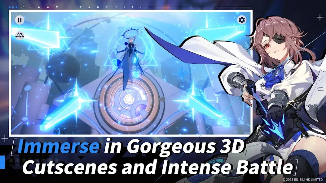 Higan: Eruthyll (Хиган) [MOD: Много монет/Энергии] - Скриншот 3