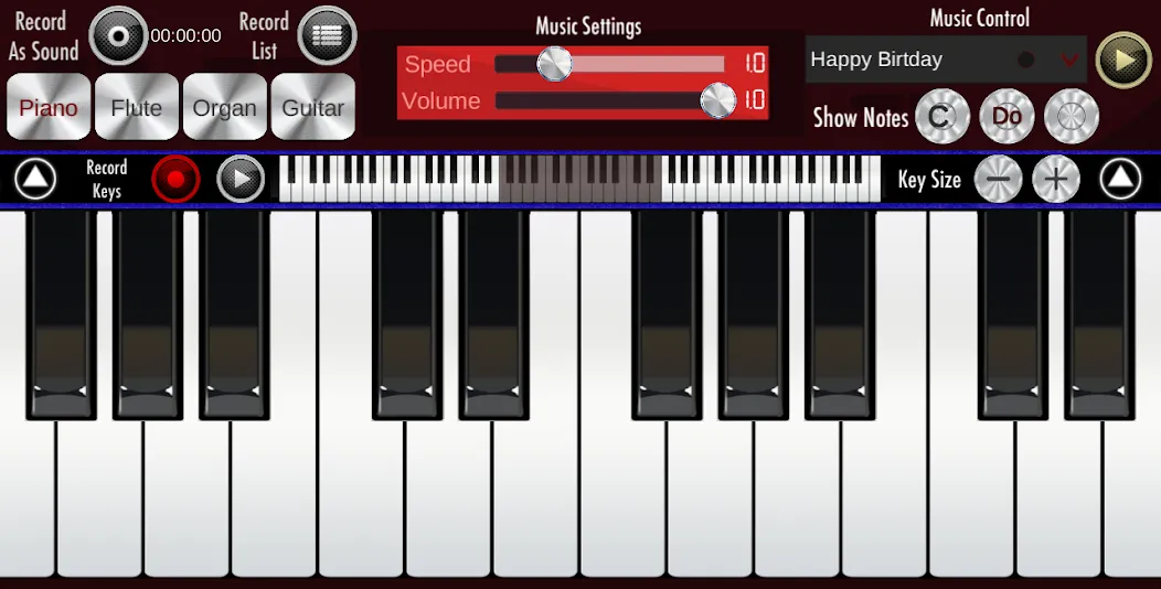 Real Piano (Реал Пиано) [МОД: Все открыто, Дополнительные деньги и Меню MOD] Screenshot 1